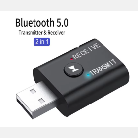 2 In1 USB اللاسلكية بلوتوث محول 5.0 الارسال بلوتوث للكمبيوتر تلفزيون محمول المتكلم سماعة محول بلوتوث استقبا