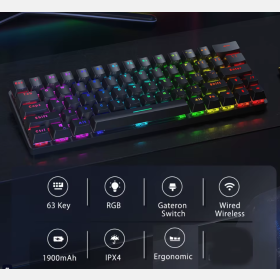 لوحة مفاتيح BW-KB1 ميكانيك