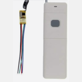 مفتاح تحكم عن بعد صغير مع ضوء LED ، تحكم لاسلكي ،